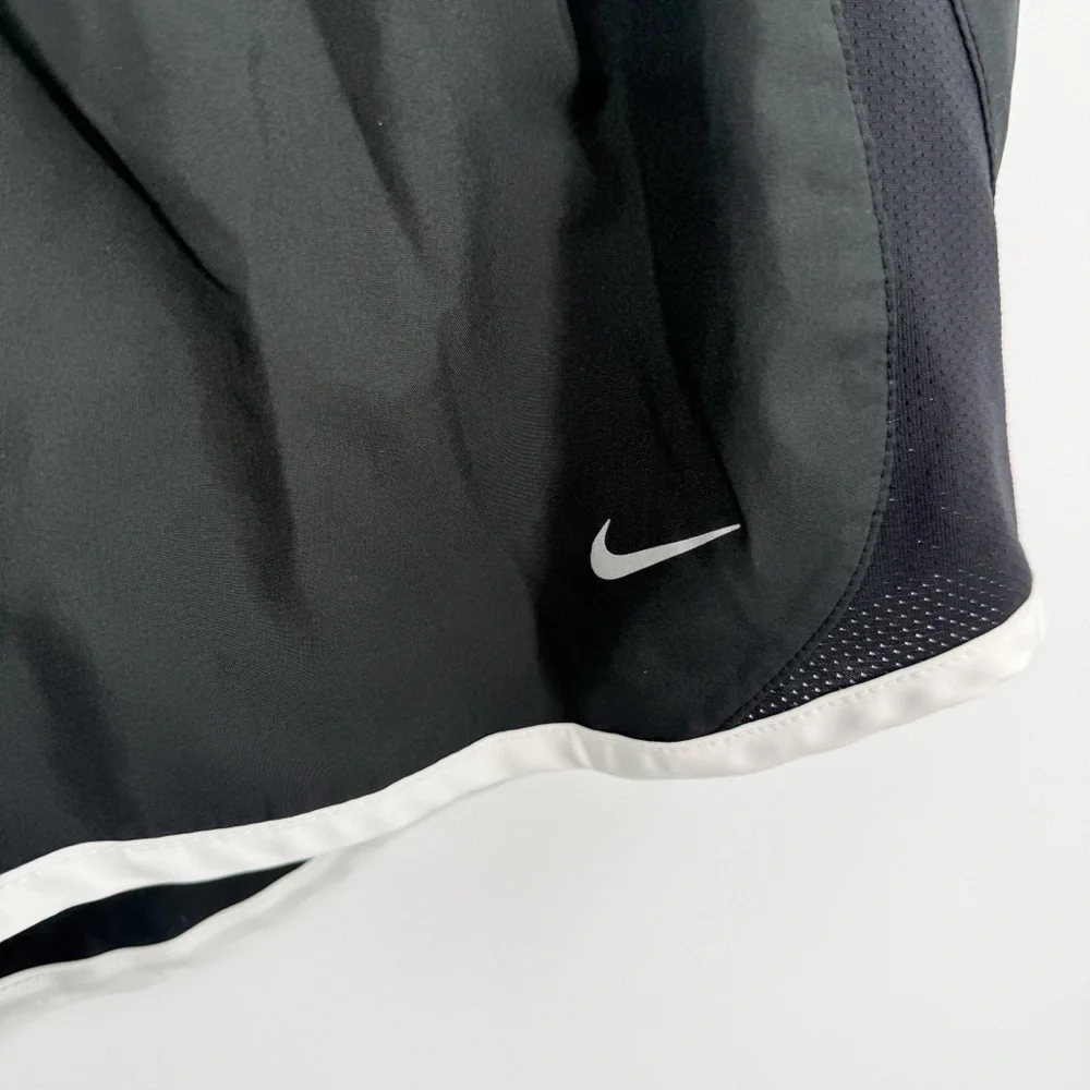 Nike Black and White Athletic Shorts Performance Fit